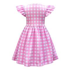 Real-life Movie Uniform Girl Plaid Fancy Dress Cartoon Princess Costume PQ81495