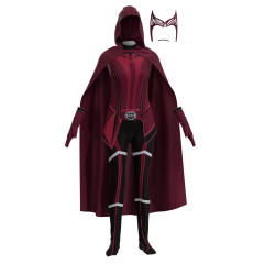 Halloween Wanda Maximoff Cosplay Uniform Scarlet Witch Costume PQ16616B