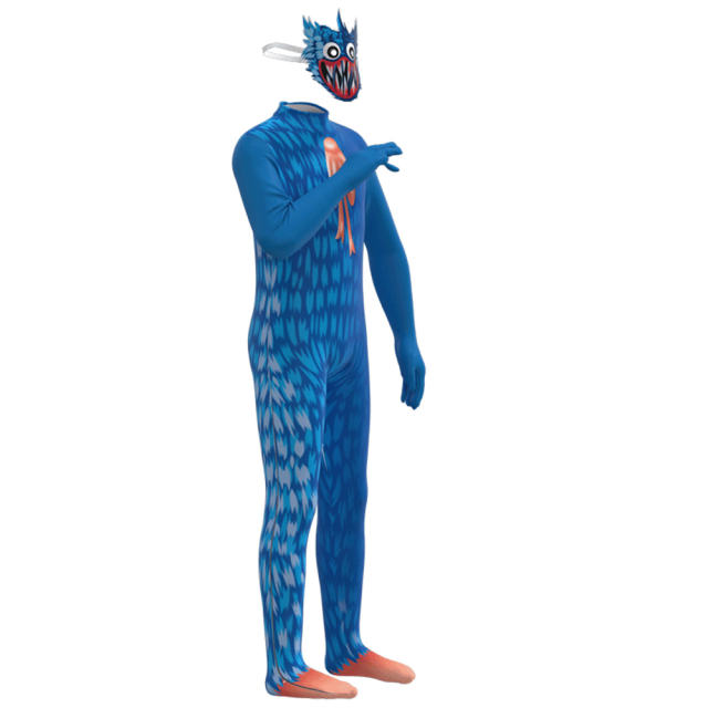 Kid Poppy Playtime Costume For Child Online Game Cosplay Uniform PQ31649