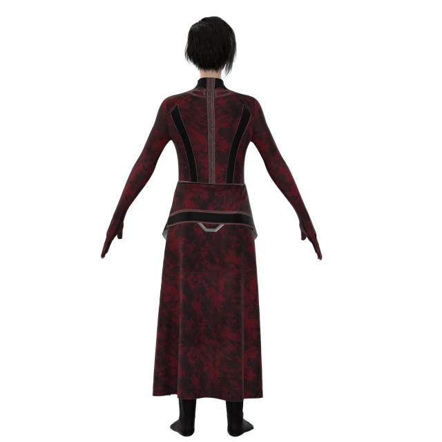 Halloween Wanda Maximoff Cosplay Uniform Scarlet Witch Costume PQ16616B