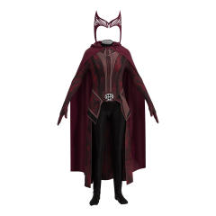 Scarlet Witch Costume Halloween Wanda Maximoff Cosplay Uniform PQ16616A