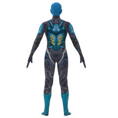 Blue Beetle Costume Halloween Super Hero Jaime Reyes Cosplay Uniform PQ10018