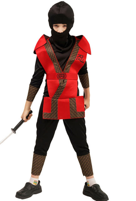 Carnival Ninja Costume For Kid Halloween Cosplay Uniform PQEE210