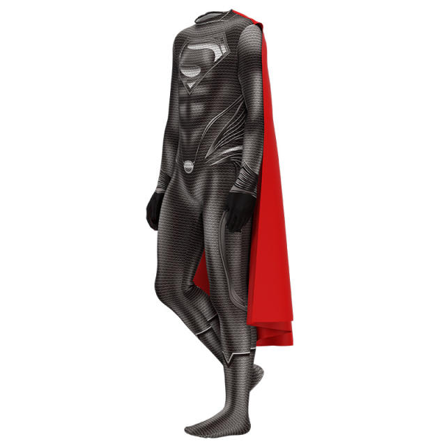Superman Costume For Kid Halloween Super Hero Cosplay Uniform PQ33309