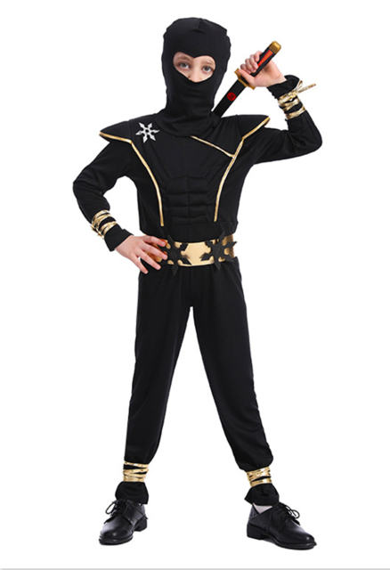 Carnival Ninja Costume For Kid Halloween Cosplay Uniform PQEE210