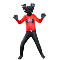 Carnival Scare Game Costume For Kid Halloween Cosplay Uniform PQ5442