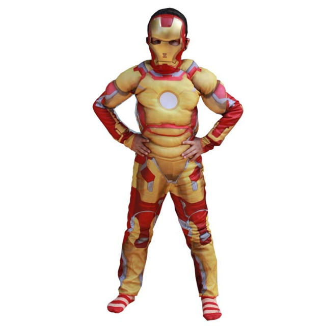Halloween Super Hero Costume For Kid Carnival Superhero Cosplay Uniform PQ86122