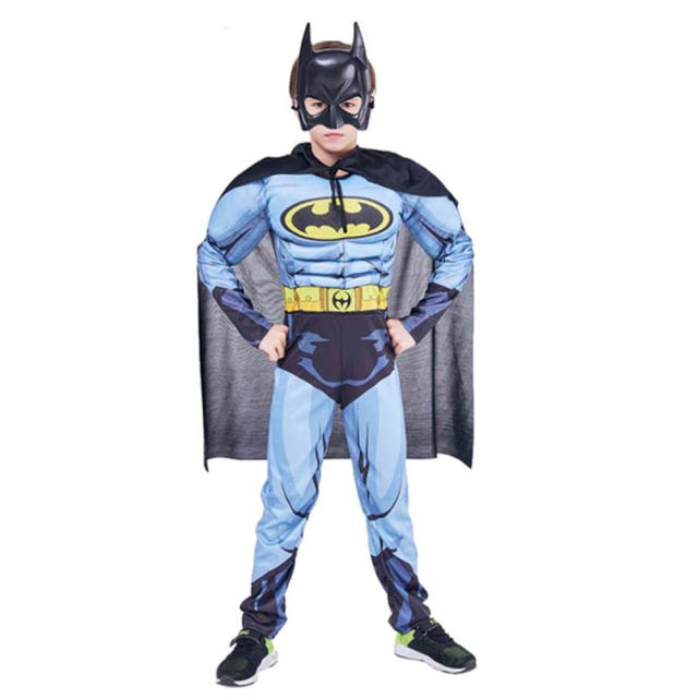 Halloween Super Hero Costume For Kid Carnival Superhero Cosplay Uniform PQ86122