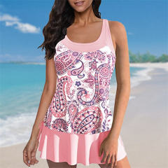 Star Spangled Banner Tankini America Flag Two-Pieces Suits US Flag Swimsuit PQ2365