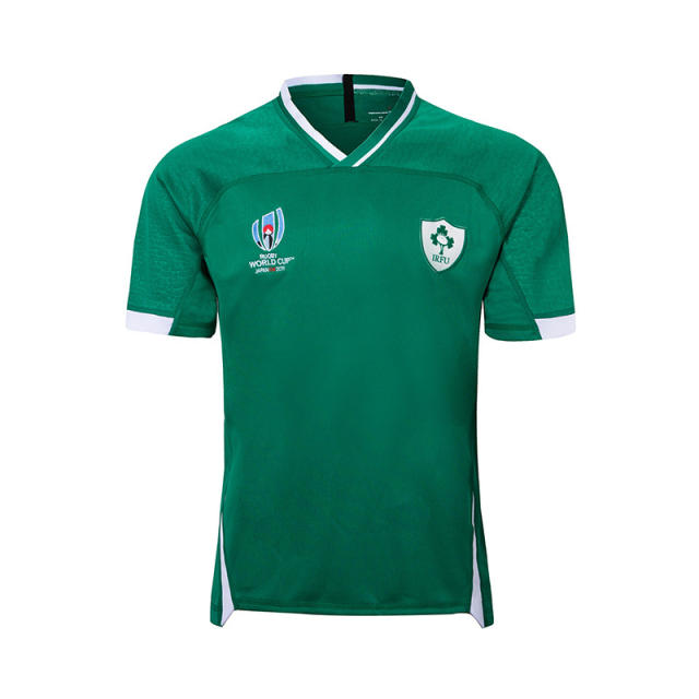 Ireland Rugby Jersey National Team Kits World Cup Football Fan Apparel Rugger Tops PQ3467