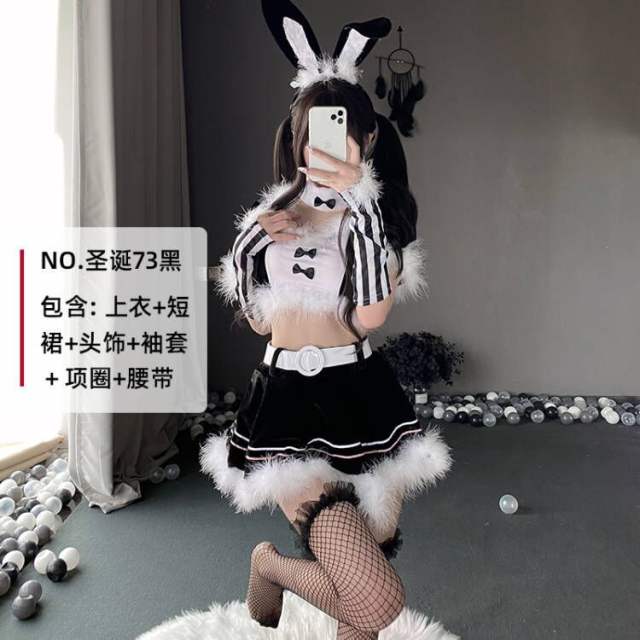Sexy Christmas Costume For Women Wholesale Plush Xmas Dress PQ7205