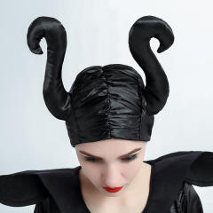 Maleficent Costume For Woman Black Queen Cosplay Halloween Stage Uniform PQ89264