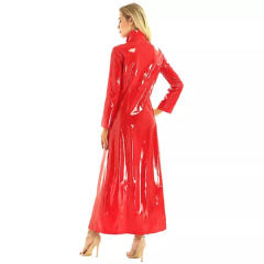The Matrix PU Windbreak Faux Leather Wind Coat Winter Club Jacket PQ0087