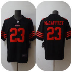 23 Christian McCaffrey Fan Apparel San Francisco 49ers American Football Jersey PQ1593