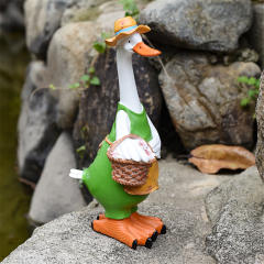 Duck Resin Home Ornaments Outdoor Crafts PQ2420