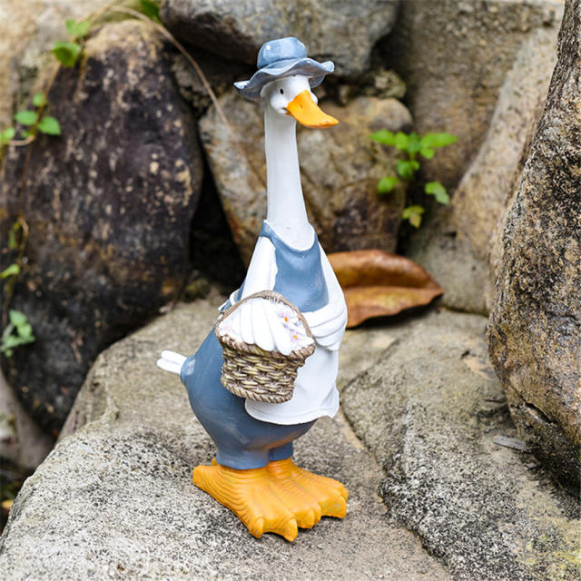 Duck Resin Home Ornaments Outdoor Crafts PQ2420