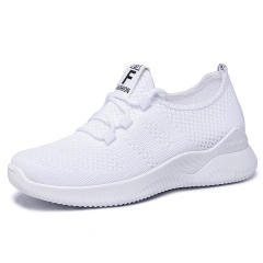 Wholesale Women Flyknit Casul Shoes Female Sport Shoes Mesh Sneakers PQ-H-66