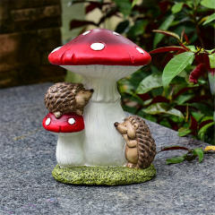 Mushroom Ceramic Home Ornaments Fashion Outdoor Crafts PQ8851
