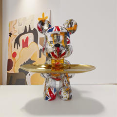Bearbrick Resin Home Ornaments Cartoon Indoor Crafts PQ4585