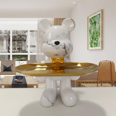 Bearbrick Resin Home Ornaments Cartoon Indoor Crafts PQ4585