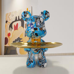 Bearbrick Resin Home Ornaments Cartoon Indoor Crafts PQ4585
