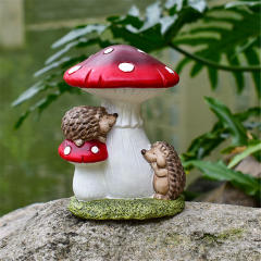 Mushroom Ceramic Home Ornaments Fashion Outdoor Crafts PQ8851