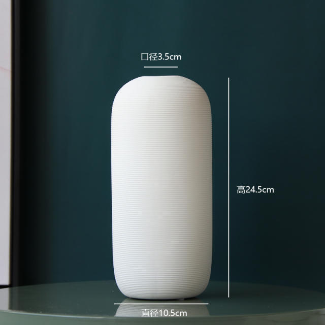 Thread Handmade Decoration Ceramic Vase Home Ornaments PQ74803