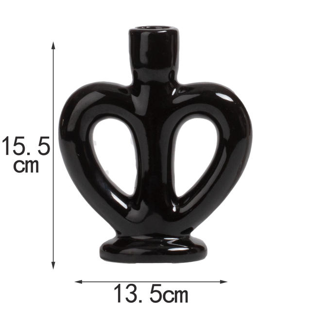 Ceramic Candlestick Handmade Decoration Home Ornaments PQ96863A
