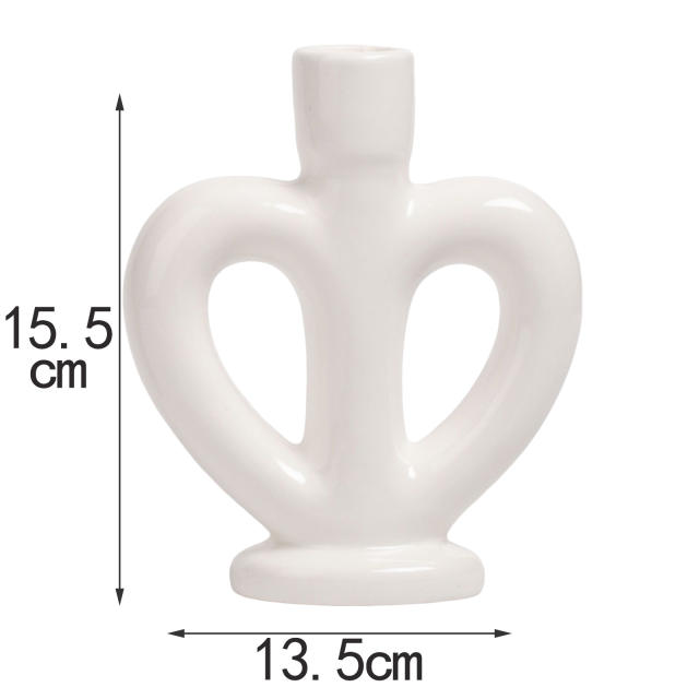 Ceramic Candlestick Handmade Decoration Home Ornaments PQ96863A