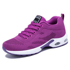 Wholesale Female Flyknit Sport Shoes Women Casul Shoes Mesh Sneakers PQ814