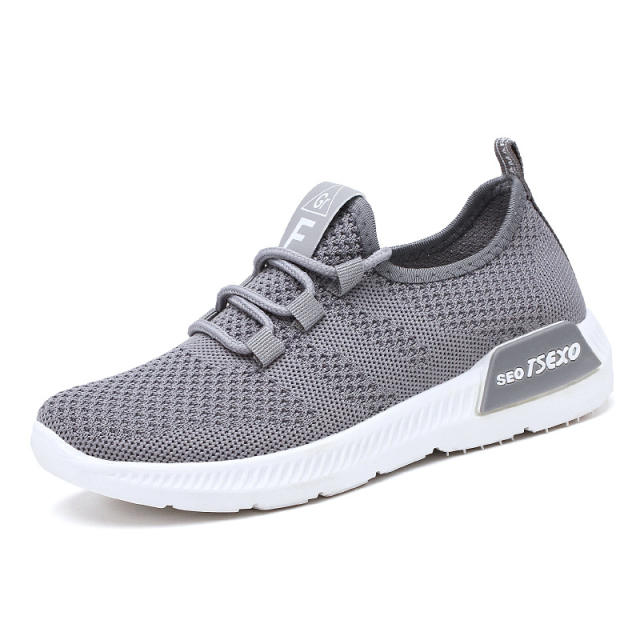 Wholesale Flyknit Sport Shoes For Women Casul Shoes Female Mesh Sneakers PQ-H-6