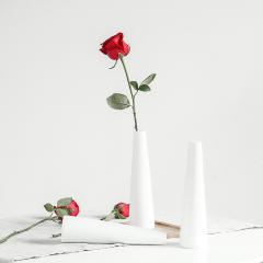 Matte Home Ornaments Handmade Table Decoration Ceramic Vase PQ1218