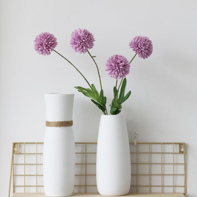 Matte Handmade Decoration Ceramic Vase Home Ornaments PQ6016