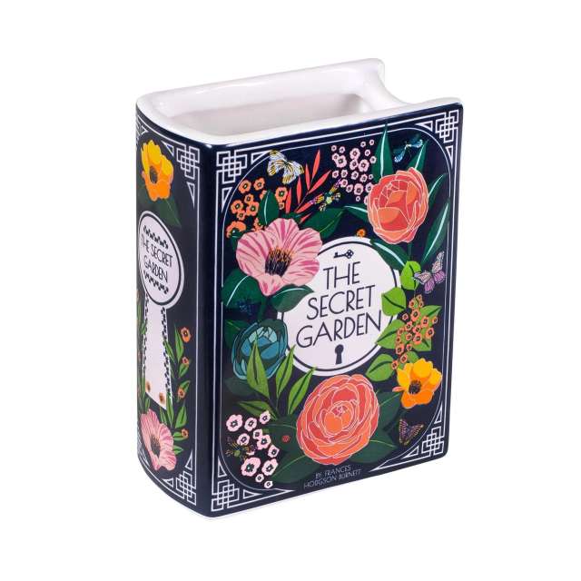 Book Ceramic Vase Home Ornaments Handmade Table Decoration PQ7845