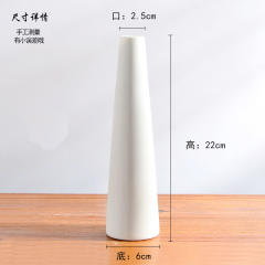 Simple Living Room Decoration Handmade Ceramic Vase Home Ornaments PQ-X-46