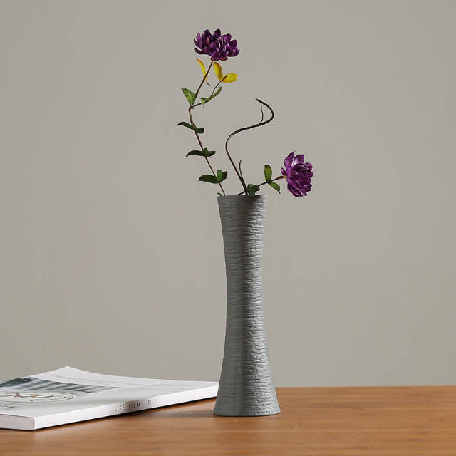 Flower Arrangement Ceramic Vase Home Ornaments Handmade Table Decoration PQ3493