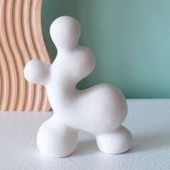 Ceramic Abstract Home Ornaments Handmade Table Decoration PQ5845