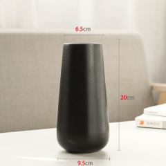 Matte Ceramic Vase Home Ornaments Handmade Decoration PQ6020