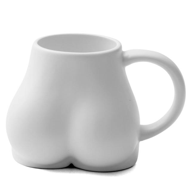 Buttocks Ceramic Cup Home Ornaments Handmade Decoration PQ57647