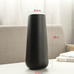 Matte Ceramic Vase Home Ornaments Handmade Decoration PQ6020