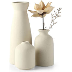 3PCS/set Ceramic Vase Handmade Decoration Home Ornaments PQ15930