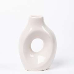 Handmade Candlestick Festival Decoration Ceramic Home Ornaments PQ-H211B