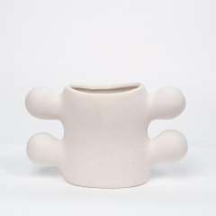 Simple Cactus Ceramic Vase Home Ornaments Handmade Decoration PQ-DKV-240