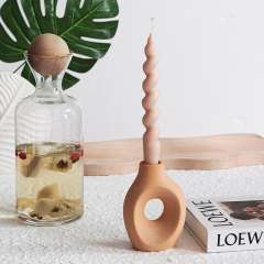 Handmade Candlestick Festival Decoration Ceramic Home Ornaments PQ-H211B
