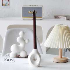 Handmade Candlestick Festival Decoration Ceramic Home Ornaments PQ-H211B
