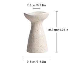 Handmade Candlestick Ceramic Festival Decoration Home Ornaments PQ30643