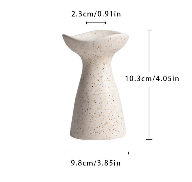 Handmade Candlestick Ceramic Festival Decoration Home Ornaments PQ30643