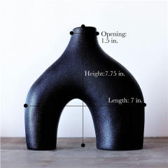 Abstract Home Ornaments Ceramic Vase Handmade Decoration PQ44814
