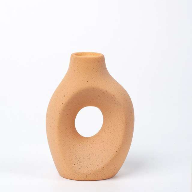 Handmade Candlestick Festival Decoration Ceramic Home Ornaments PQ-H211B