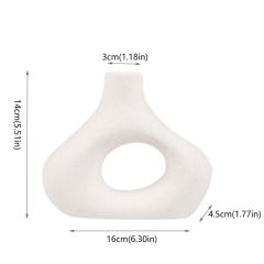 Abstract Home Ornaments Ceramic Vase Handmade Decoration PQ44814